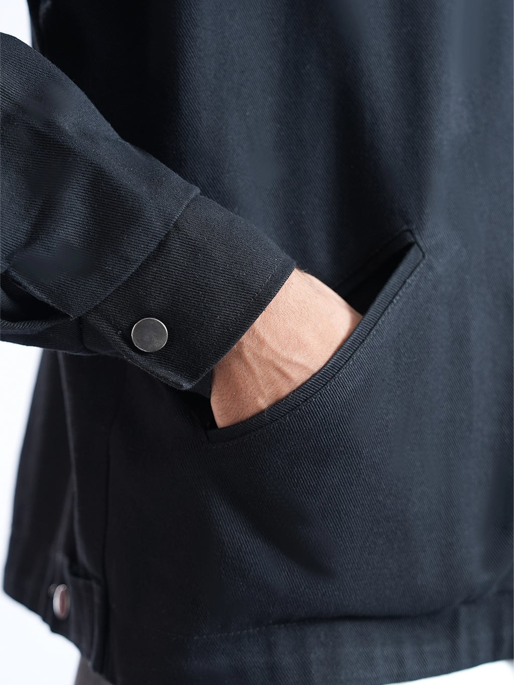 Black Canvas Detroit Jacket