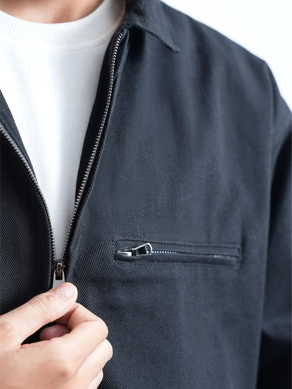 Black Canvas Detroit Jacket