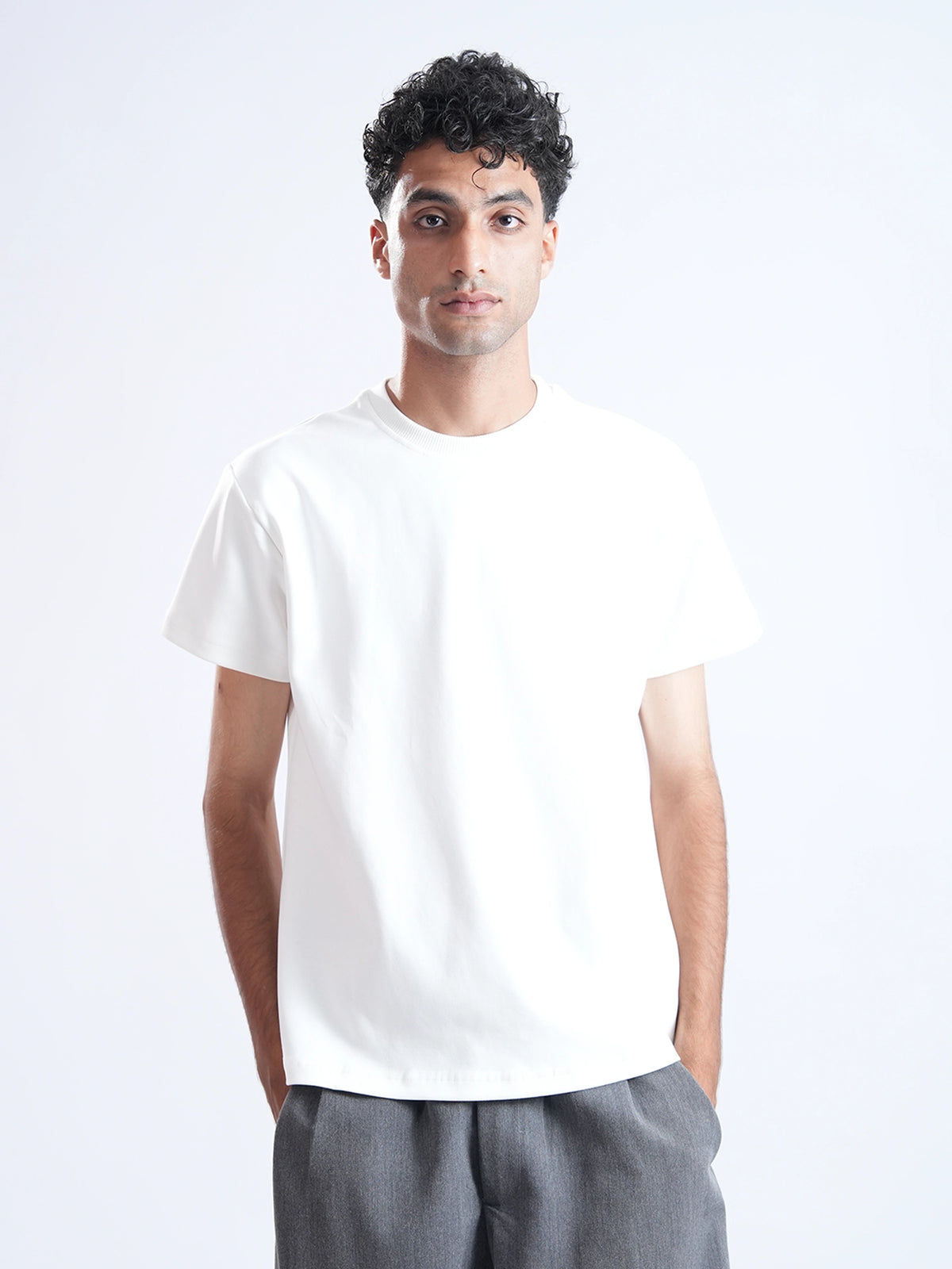 Classic White Crewneck T-Shirt