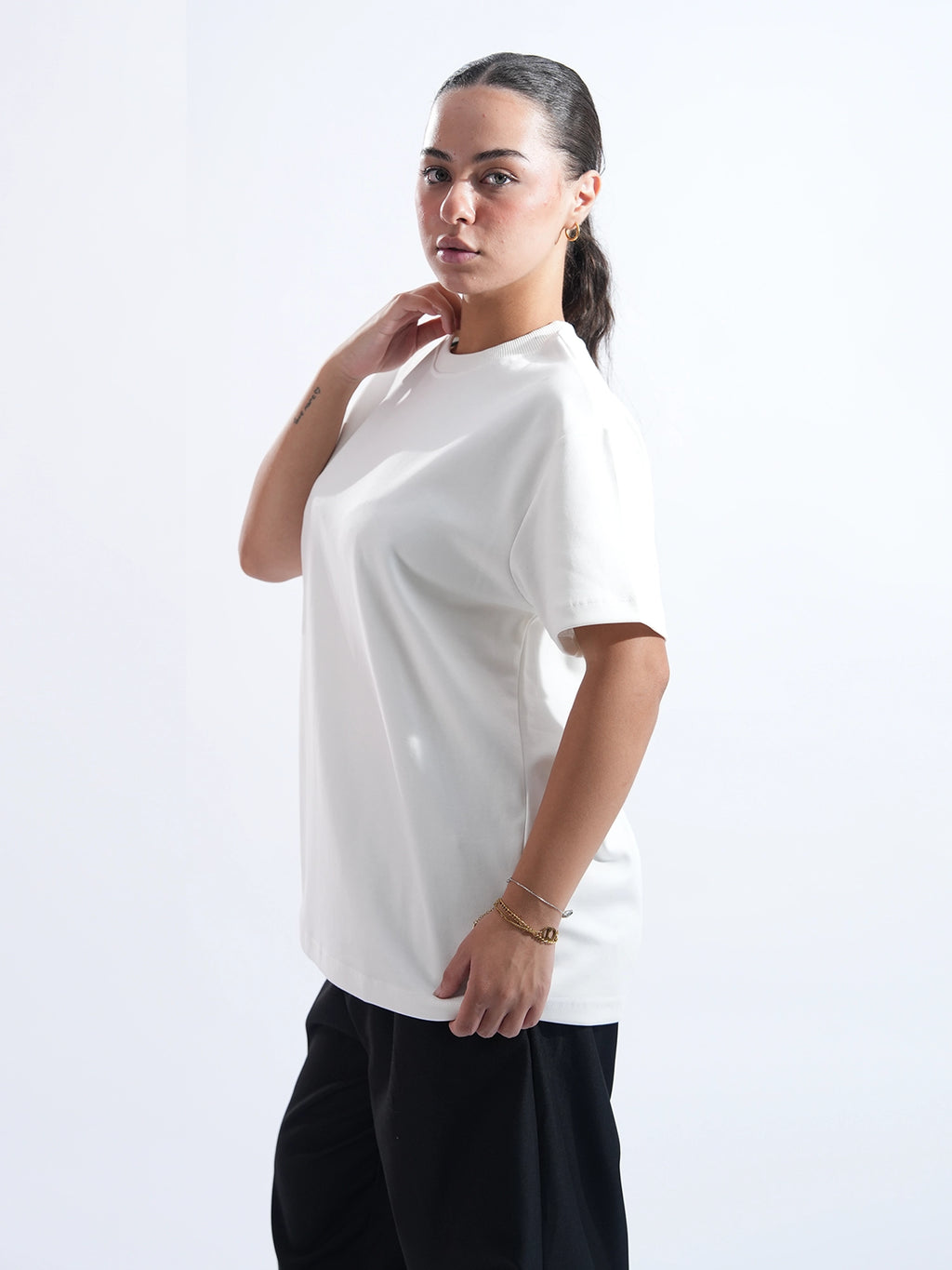 Classic White Crewneck T-Shirt