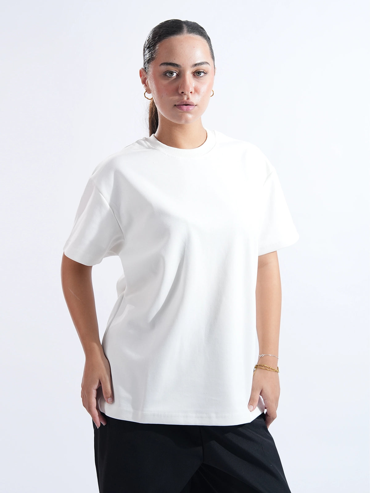 Classic White Crewneck T-Shirt