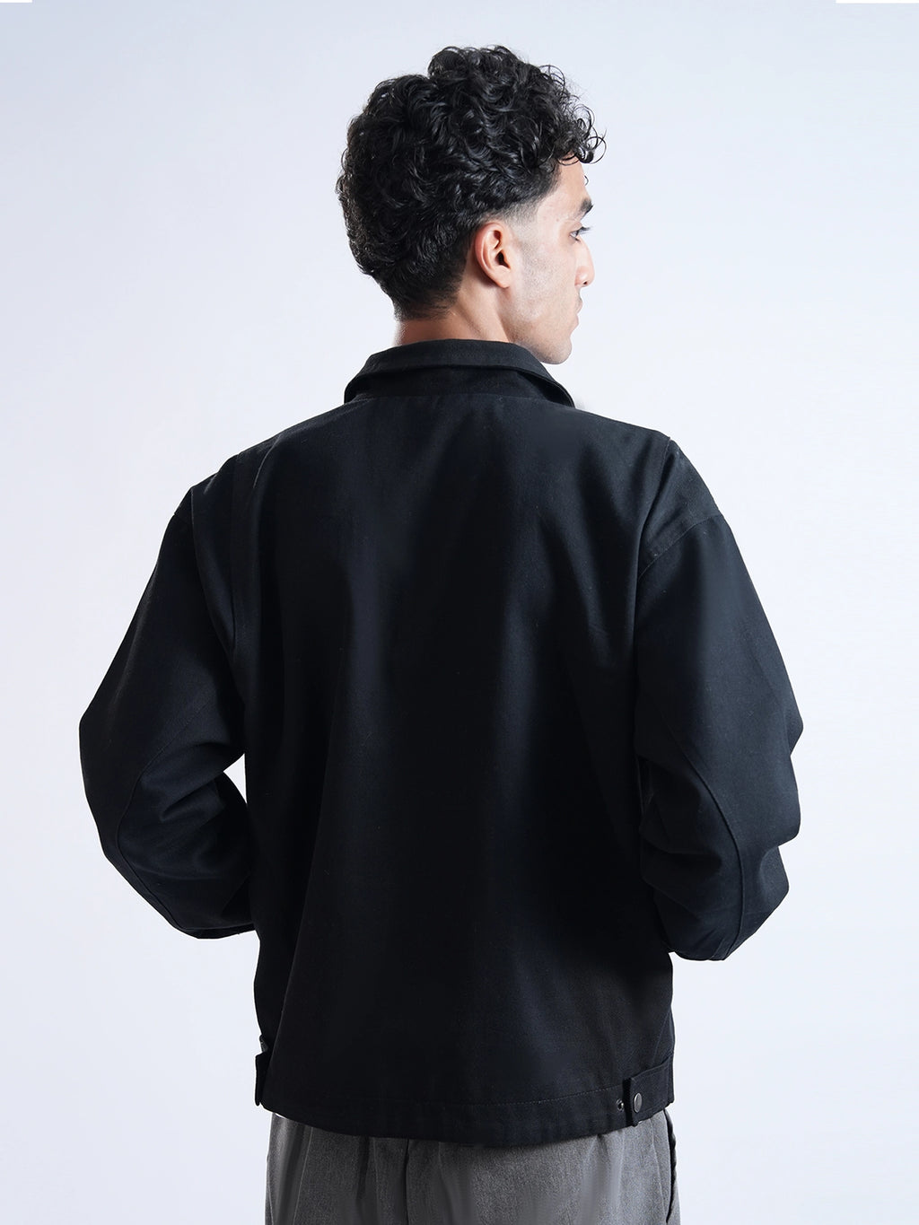 Black Canvas Detroit Jacket