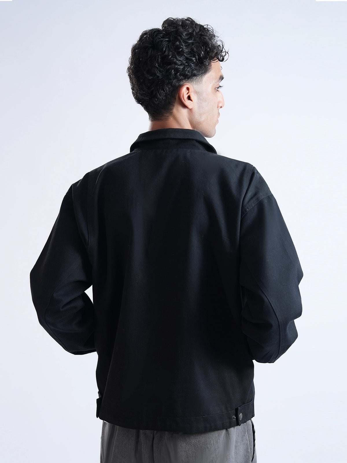 Black Canvas Detroit Jacket
