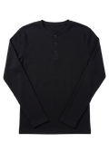 Long Sleeve Henly shirt Black
