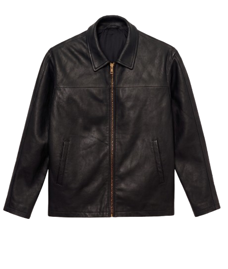 Classic Black Leather Jacket