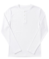 Long Sleeve Henly shirt White