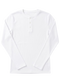Long Sleeve Henly shirt White