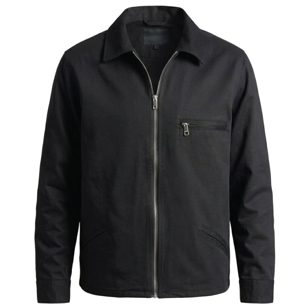 Black Canvas Detroit Jacket