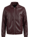 Burgundy Leather Jacket