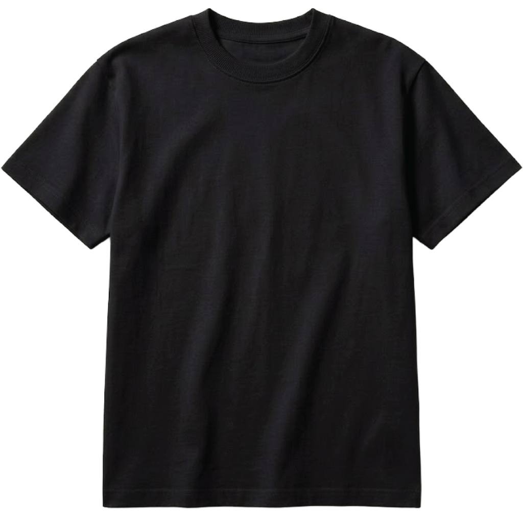 Classic Black Crewneck T-Shirt